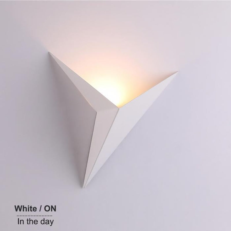 Mienel Aeroa Origami Nordic Wall Light Modern Scandinavian Accent
