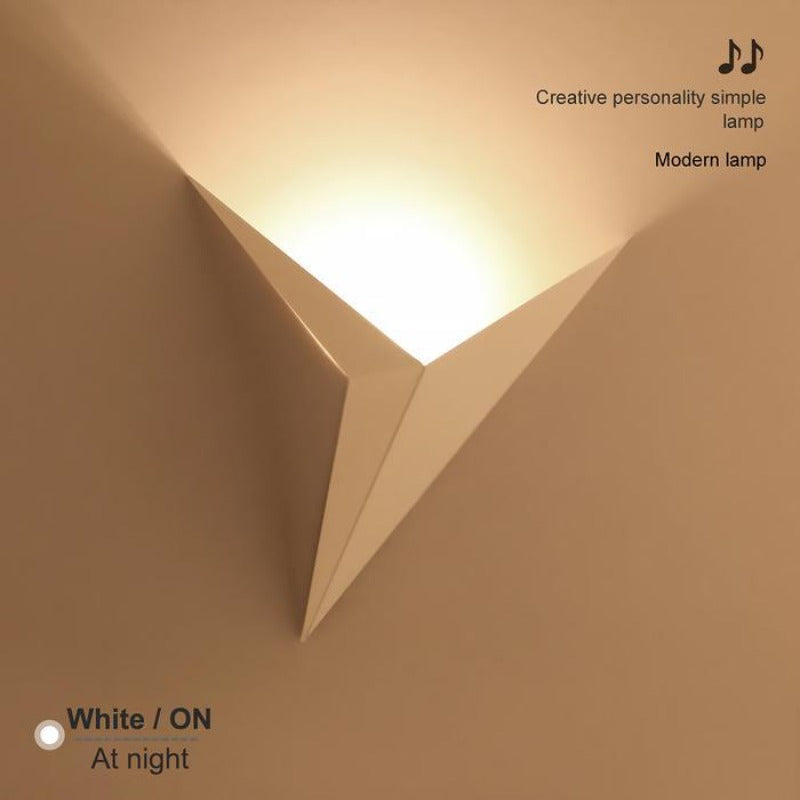 Mienel Aeroa Origami Nordic Wall Light Modern Scandinavian Accent