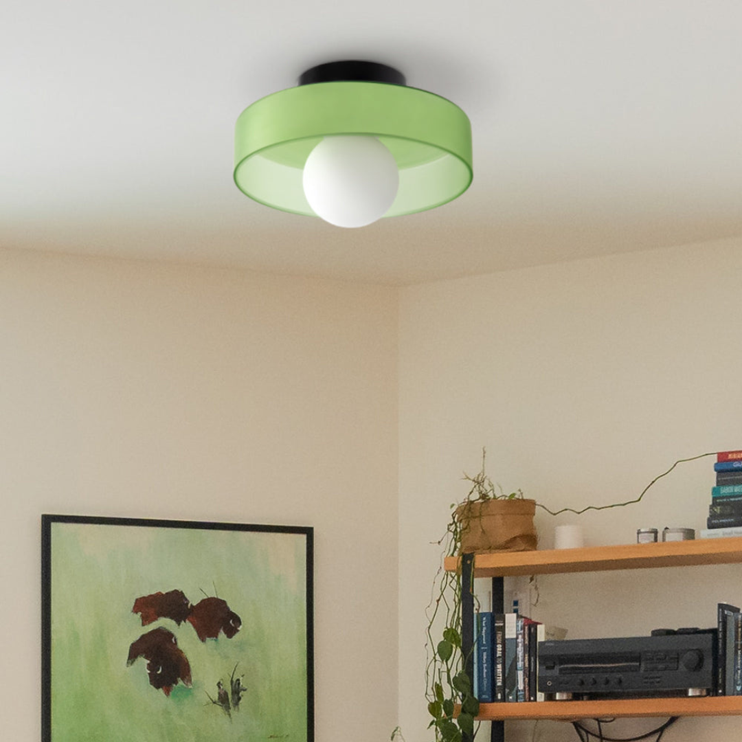 Mienel Lunaro Modern Dimmable LED Ceiling Light, Energy-Efficient