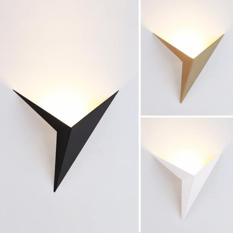 Mienel Aeroa Origami Nordic Wall Light Modern Scandinavian Accent