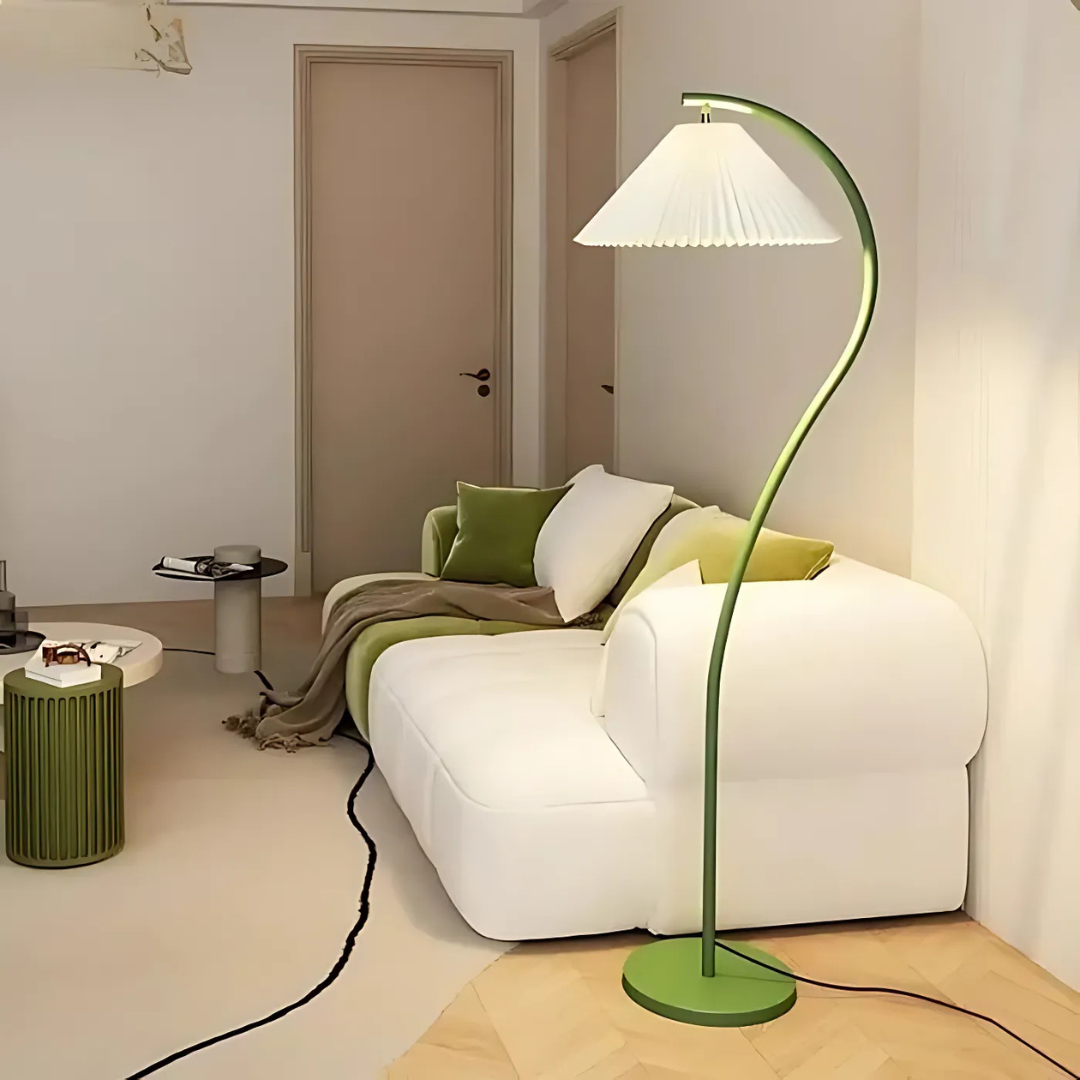 Mienel NovaArc LED Arc Floor Lamp for Living Rooms and Bedrooms
