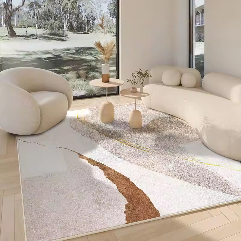 Mienel Kirei | Japanese Minimalist Large Area Rug For Living Room