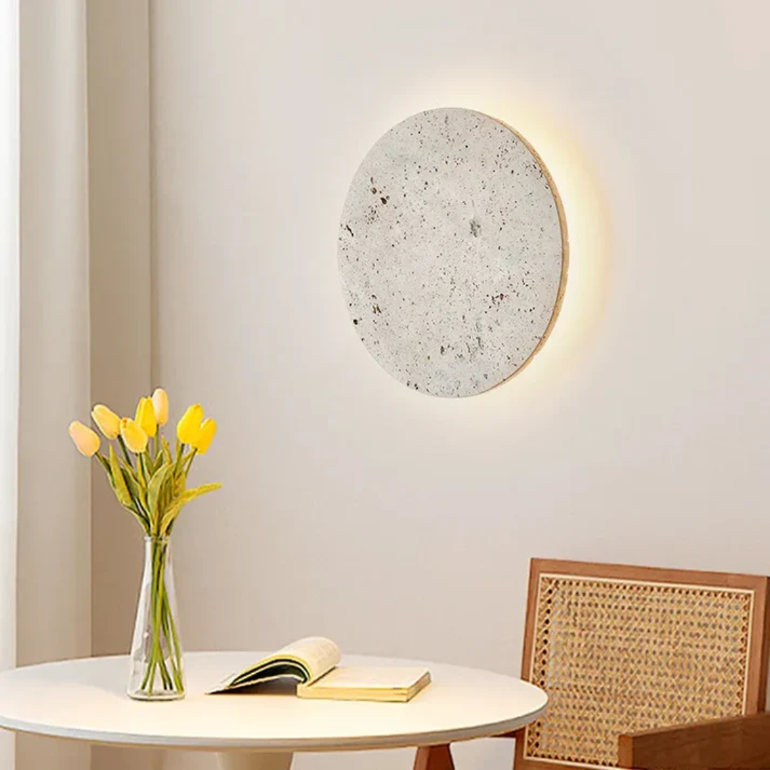 Mienel Lumora Wall Lamp Luxury LED Ambient Light For Living Rooms