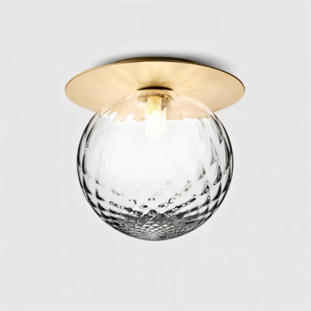 Mienel AstraLume Crystal Orbs LED Ceiling And Wall Lamp Ambient Lighting