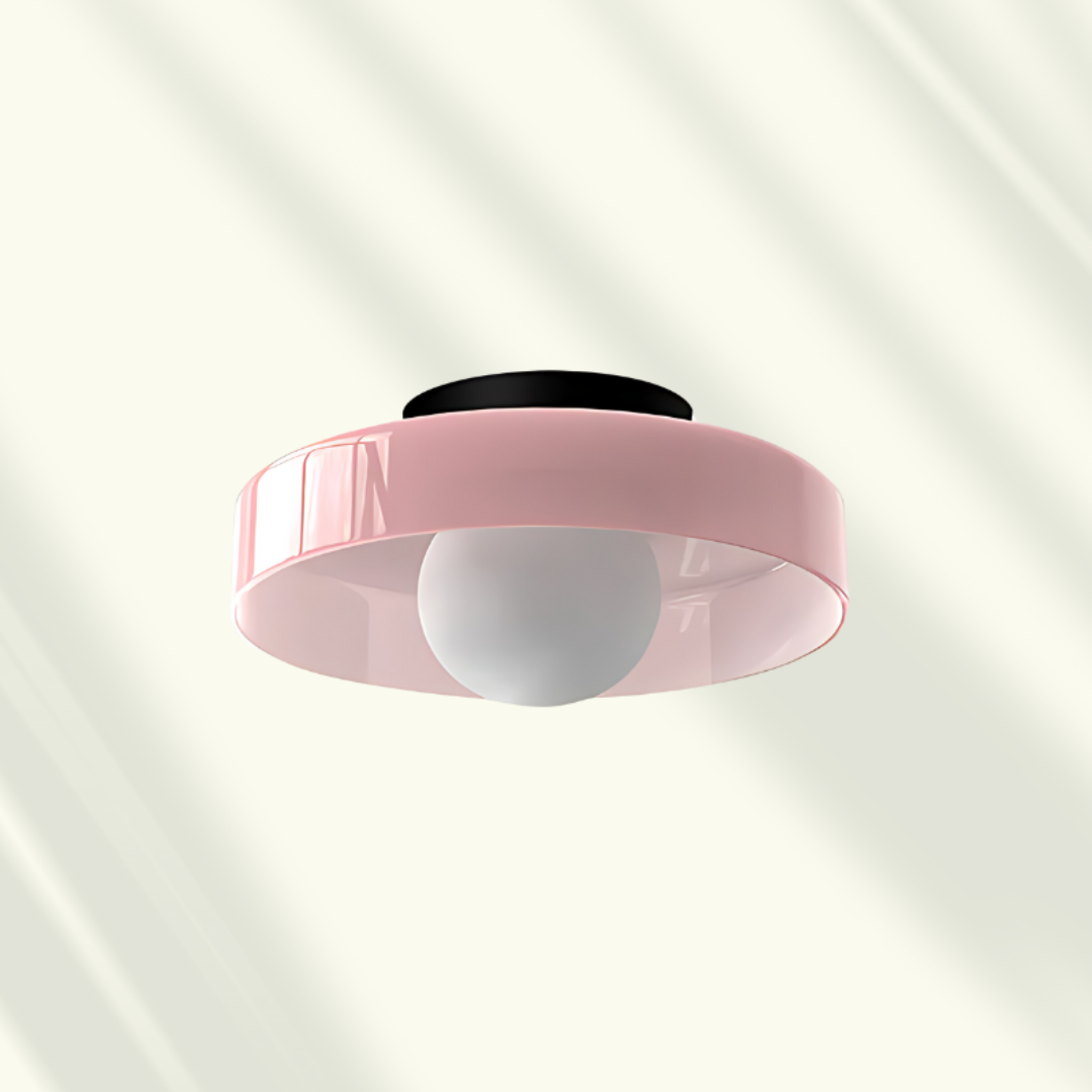 Mienel Lunaro Modern Dimmable LED Ceiling Light, Energy-Efficient