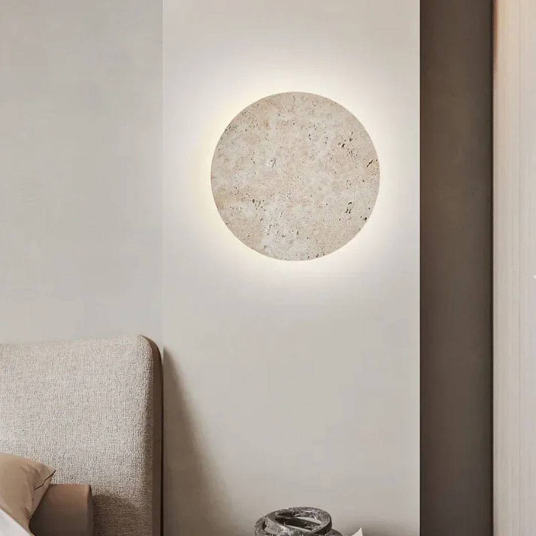 Mienel Lumora Wall Lamp Luxury LED Ambient Light For Living Rooms