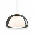 Mienel Lumeri | Modern Frosted Pendant for Living Room and Dining
