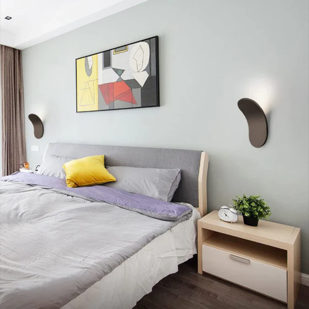 Mienel NordiaNova Wall Lamp Nordic Modern LED Fixture for Living Rooms and Kitchens