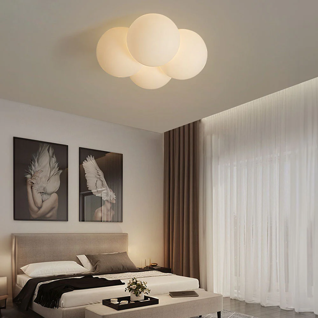 Mienel Nordiko Cloud LED Ceiling Light for Modern Scandinavian Homes