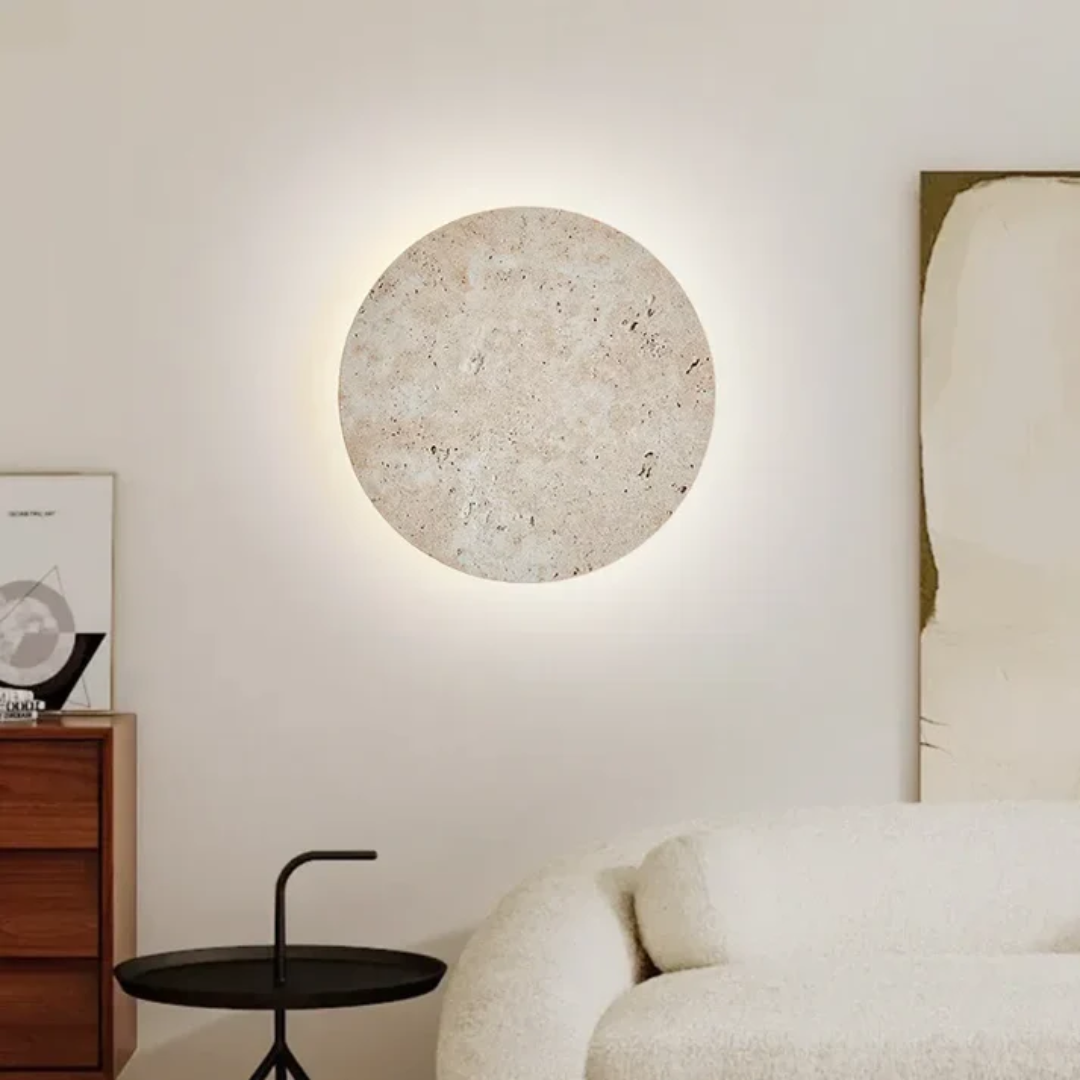 Mienel Lumora Wall Lamp Luxury LED Ambient Light For Living Rooms