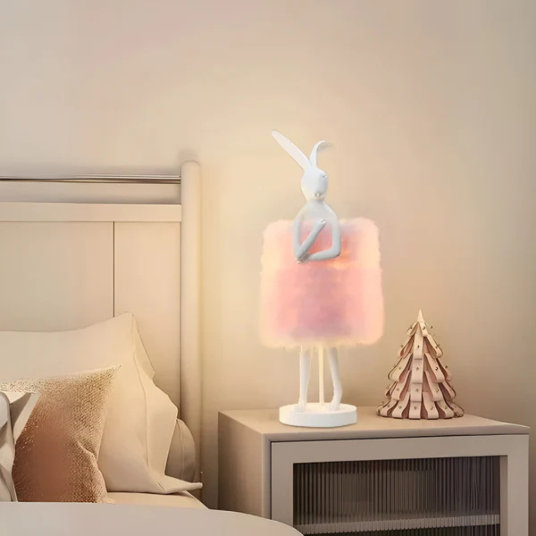 Mienel LumoNest Bunny Glow LED Night Light for Nursery Decor