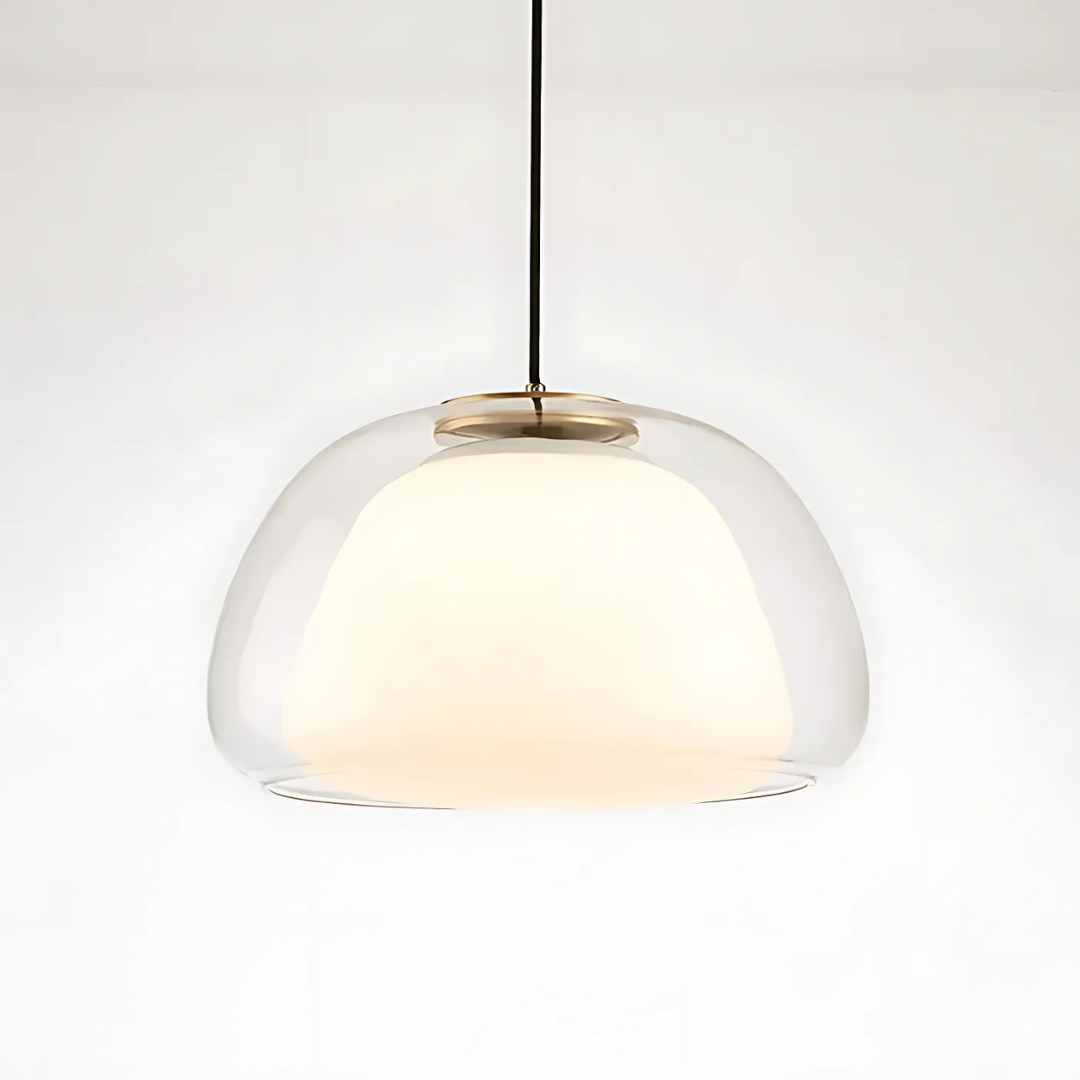 Mienel Lumeri | Modern Frosted Pendant for Living Room and Dining