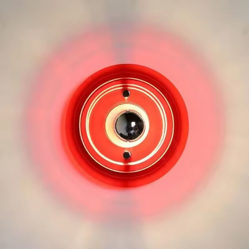 Mienel NovaLume Vintage Bauhaus LED Wall Sconce Multicolor