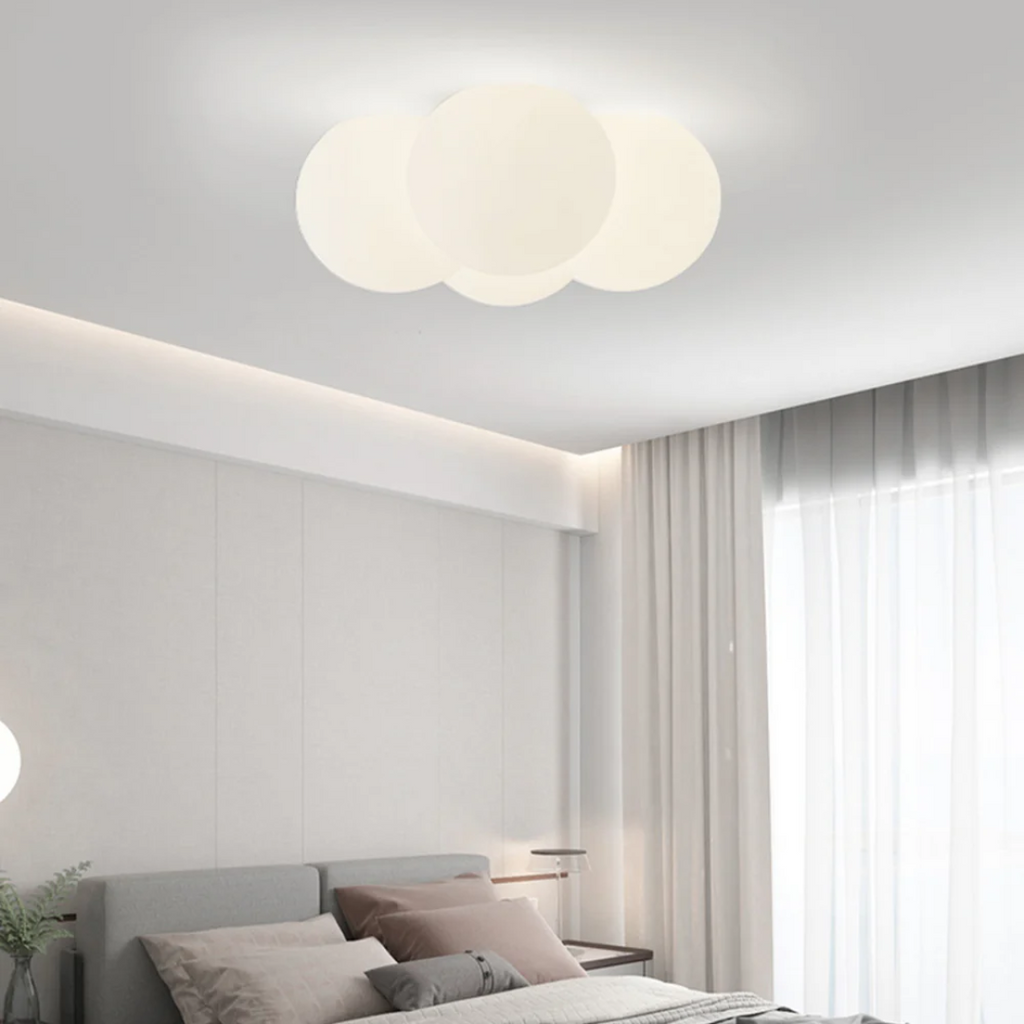 Mienel Nordiko Cloud LED Ceiling Light for Modern Scandinavian Homes