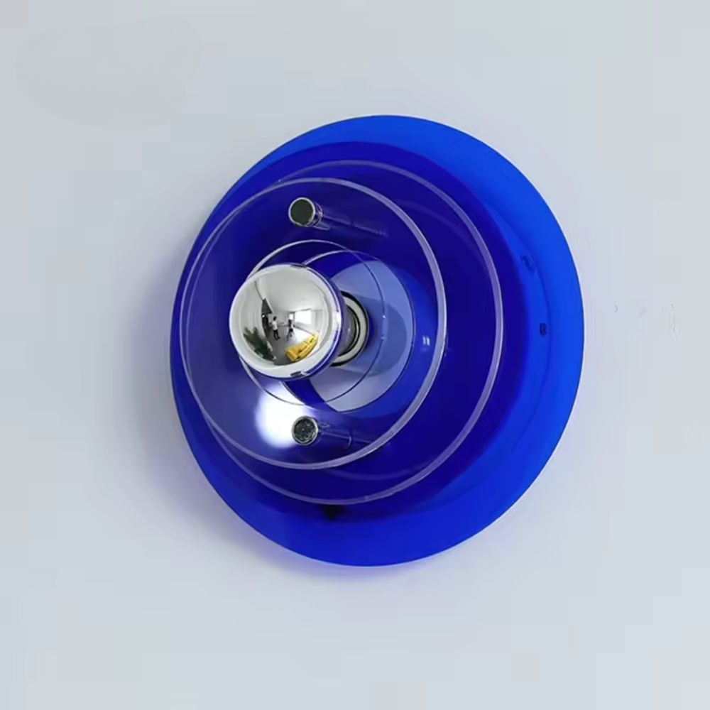 Mienel NovaLume Vintage Bauhaus LED Wall Sconce Multicolor