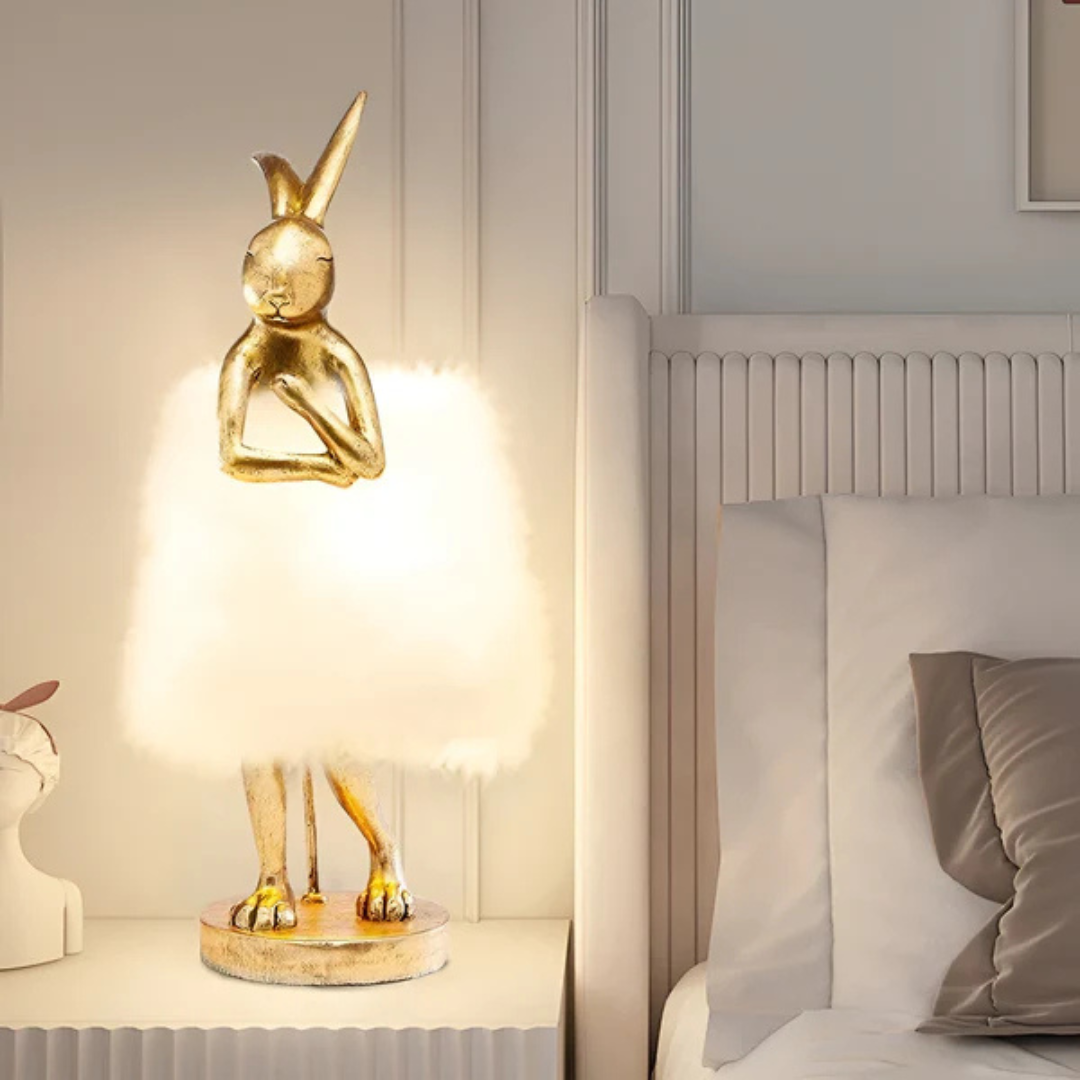Mienel LumoNest Bunny Glow LED Night Light for Nursery Decor
