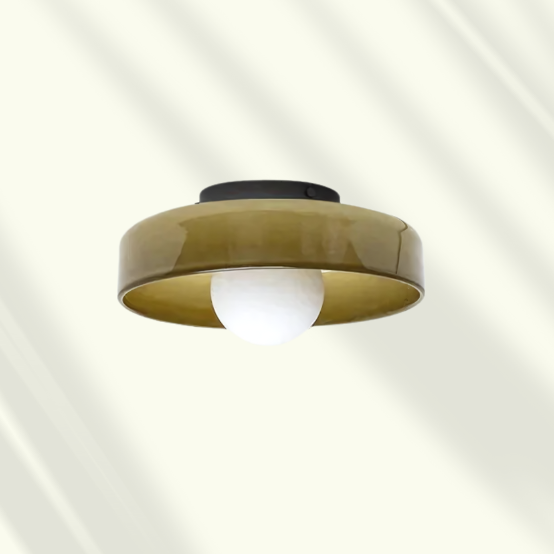 Mienel Lunaro Modern Dimmable LED Ceiling Light, Energy-Efficient