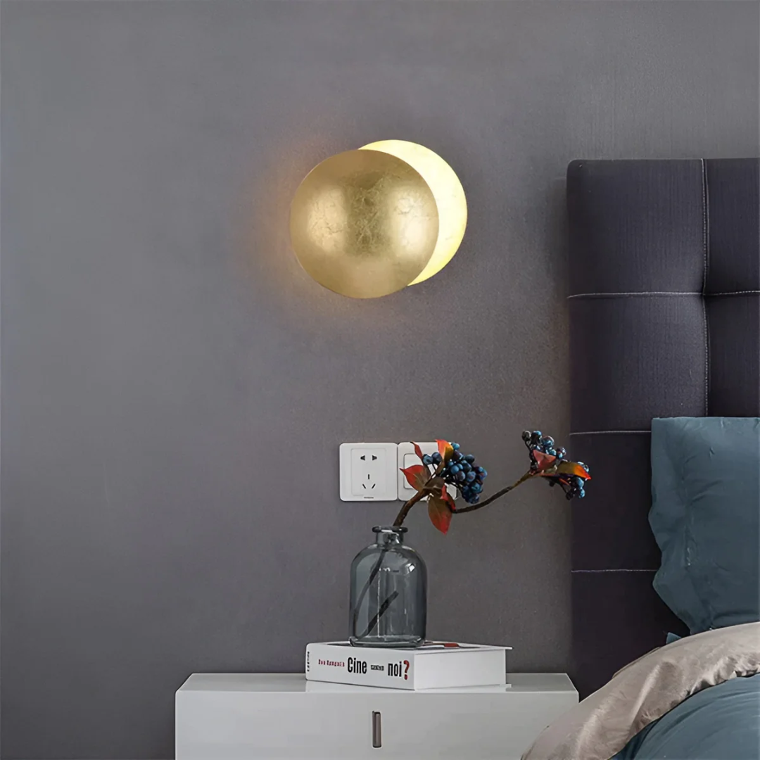 Mienel NovaLume 360 Degree Rotating LED Wall Lamp for Cozy Ambience