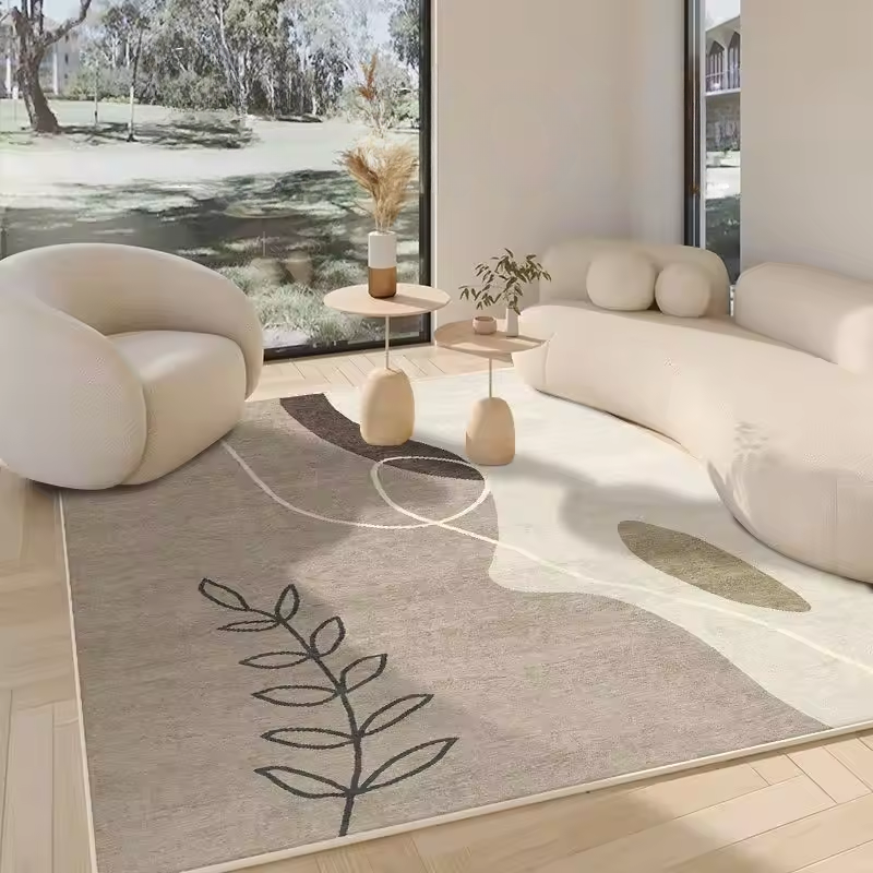 Mienel Kirei | Japanese Minimalist Large Area Rug For Living Room