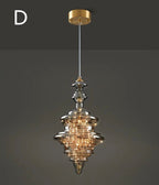 Lâmpada de Pendurar em Vidro Aurora Copper Firefly Compatível com LED