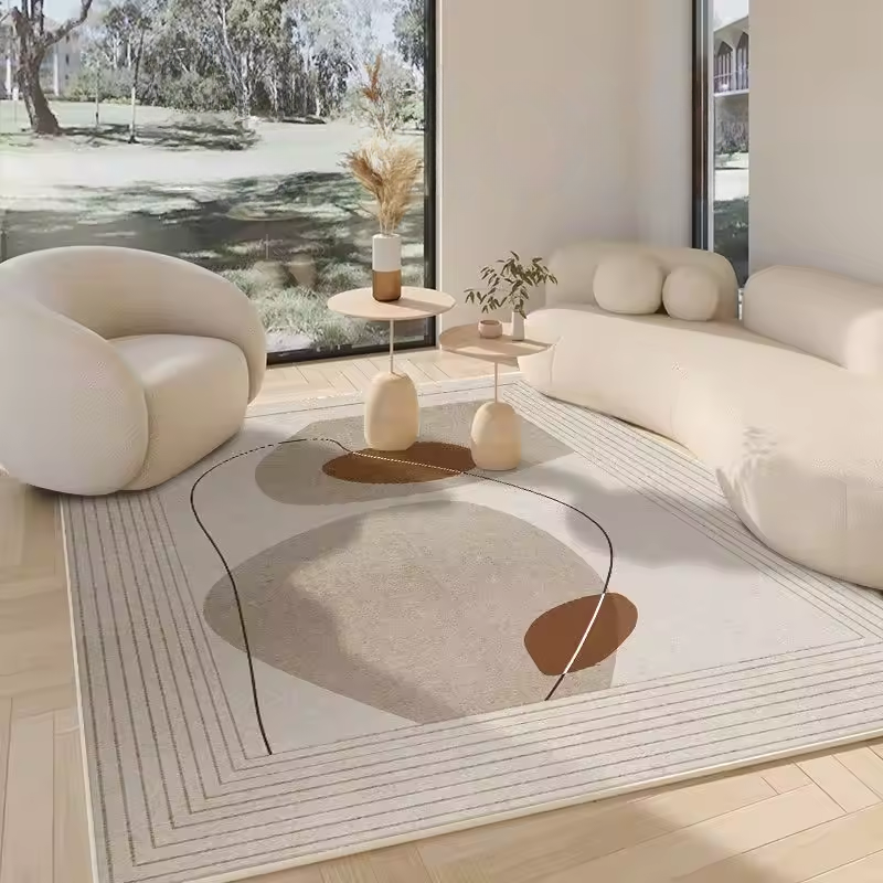 Mienel Kirei | Japanese Minimalist Large Area Rug For Living Room