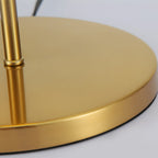 Candeeiro de Mesa em Vidro Fumado AuroraVale para Ambiente Aconchegante e Suave