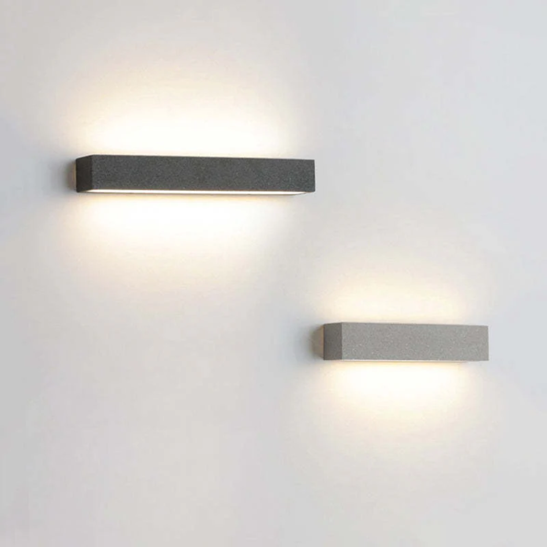 Mienel NexaLumen Modern LED Outdoor Wall Light For Garden and Facade