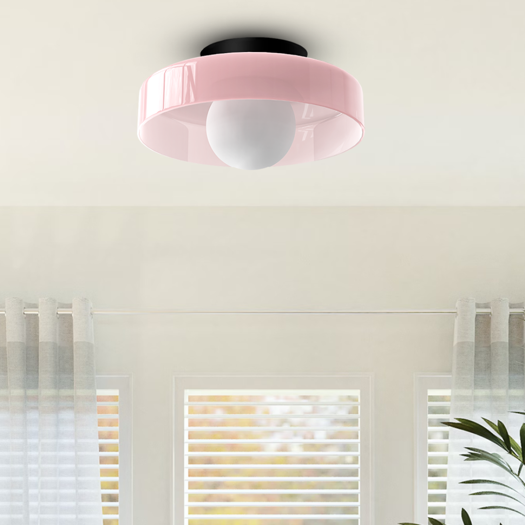 Mienel Lunaro Modern Dimmable LED Ceiling Light, Energy-Efficient