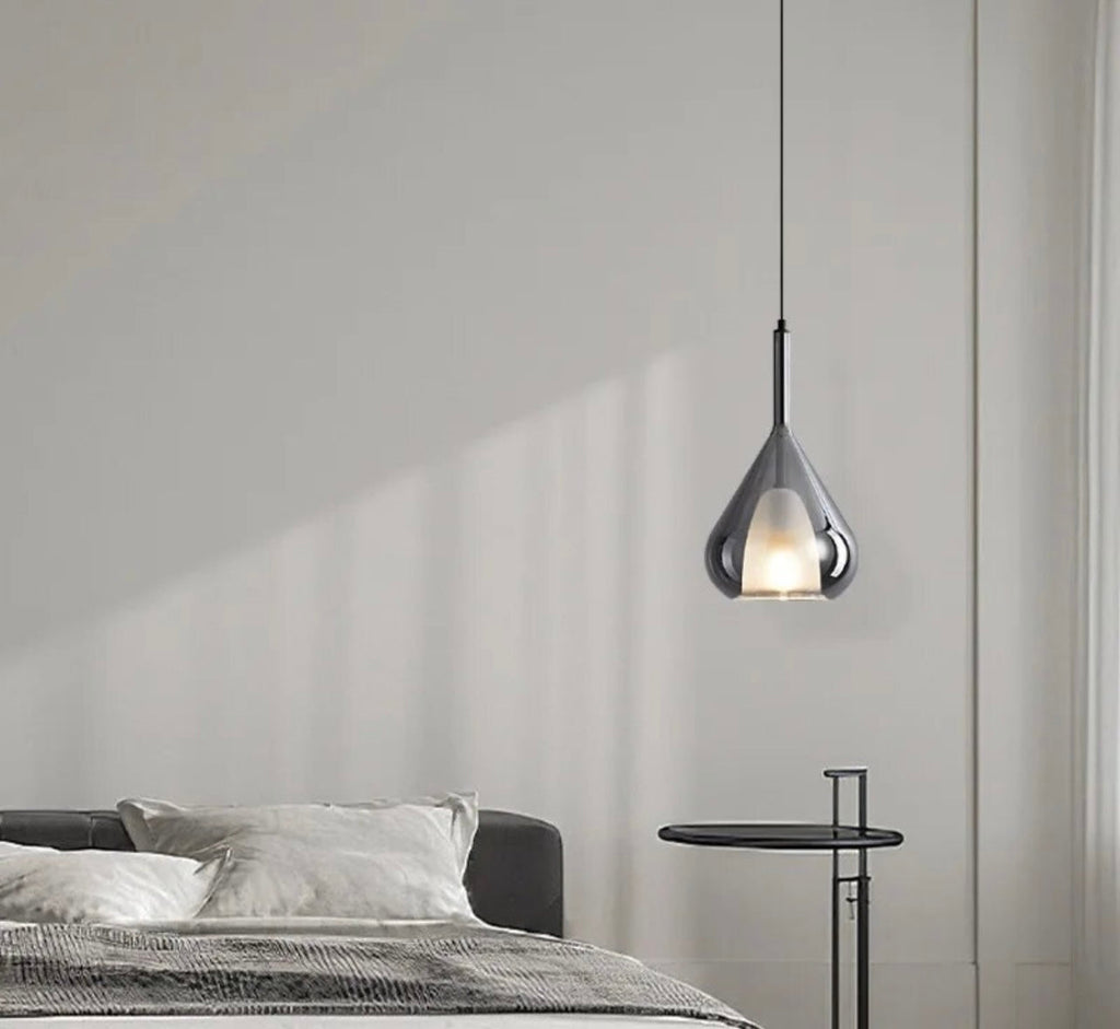 Aurelia Dråbe Chrome Pendel Lys Med LED Moderne