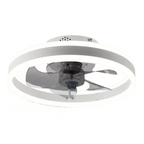 BreezeLux All-Season Ceiling Fan with Dimmable LED Light