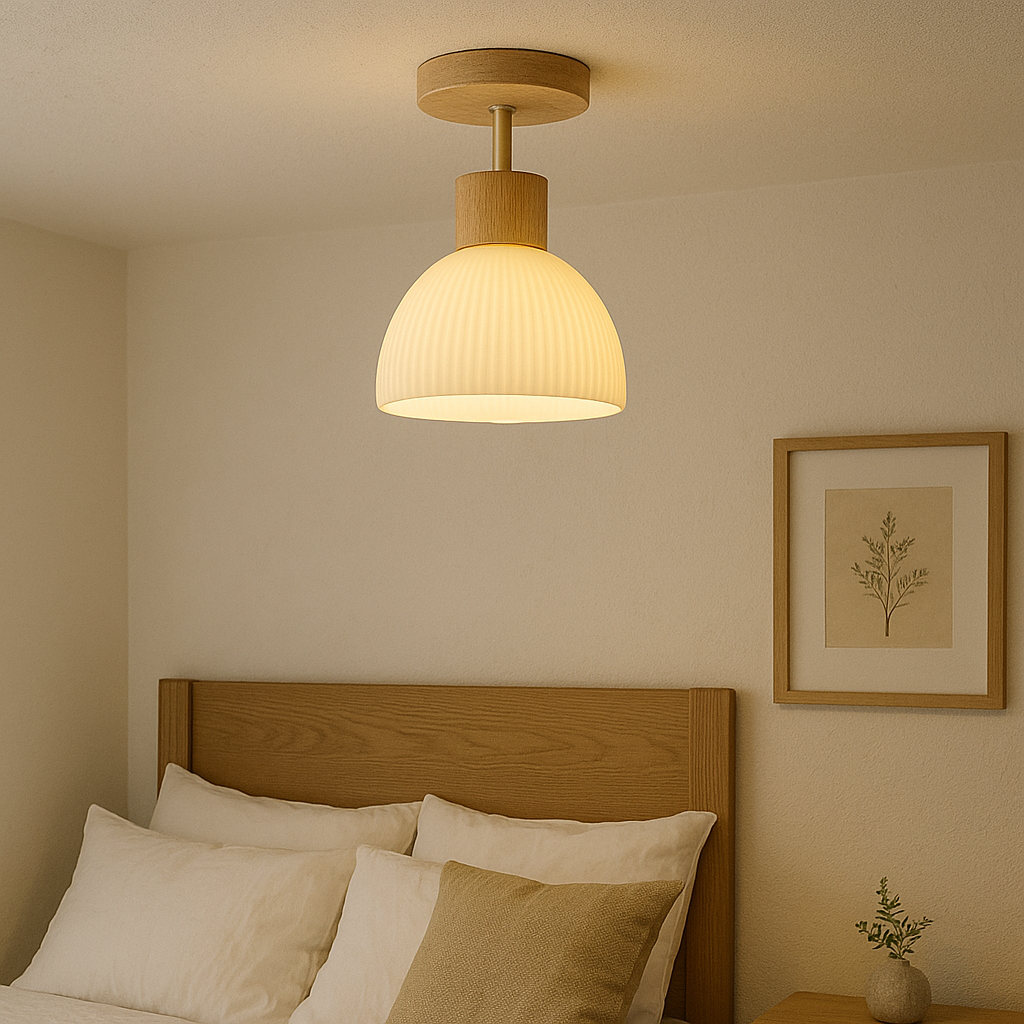 Mienel Novaora Minimalist Ceiling Light for Bedrooms and Living Areas