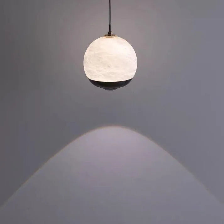 Mienel Sylara Marble Pendant Light Elegant Scandinavian Ceiling Fixture