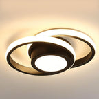 Alora Double Ring LED Ceiling Light for Modern Minimalist Spaces