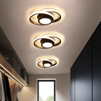Alora Double Ring LED Ceiling Light for Modern Minimalist Spaces