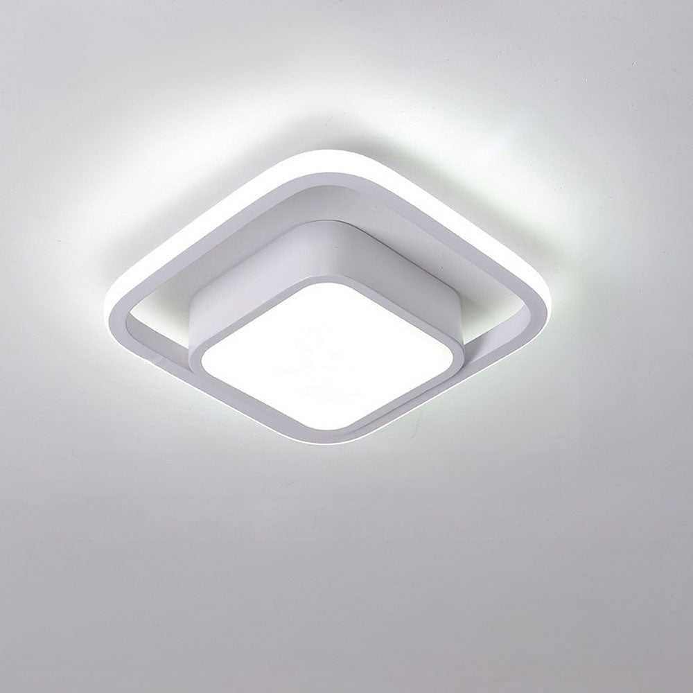 Alora Double Ring LED Ceiling Light for Modern Minimalist Spaces