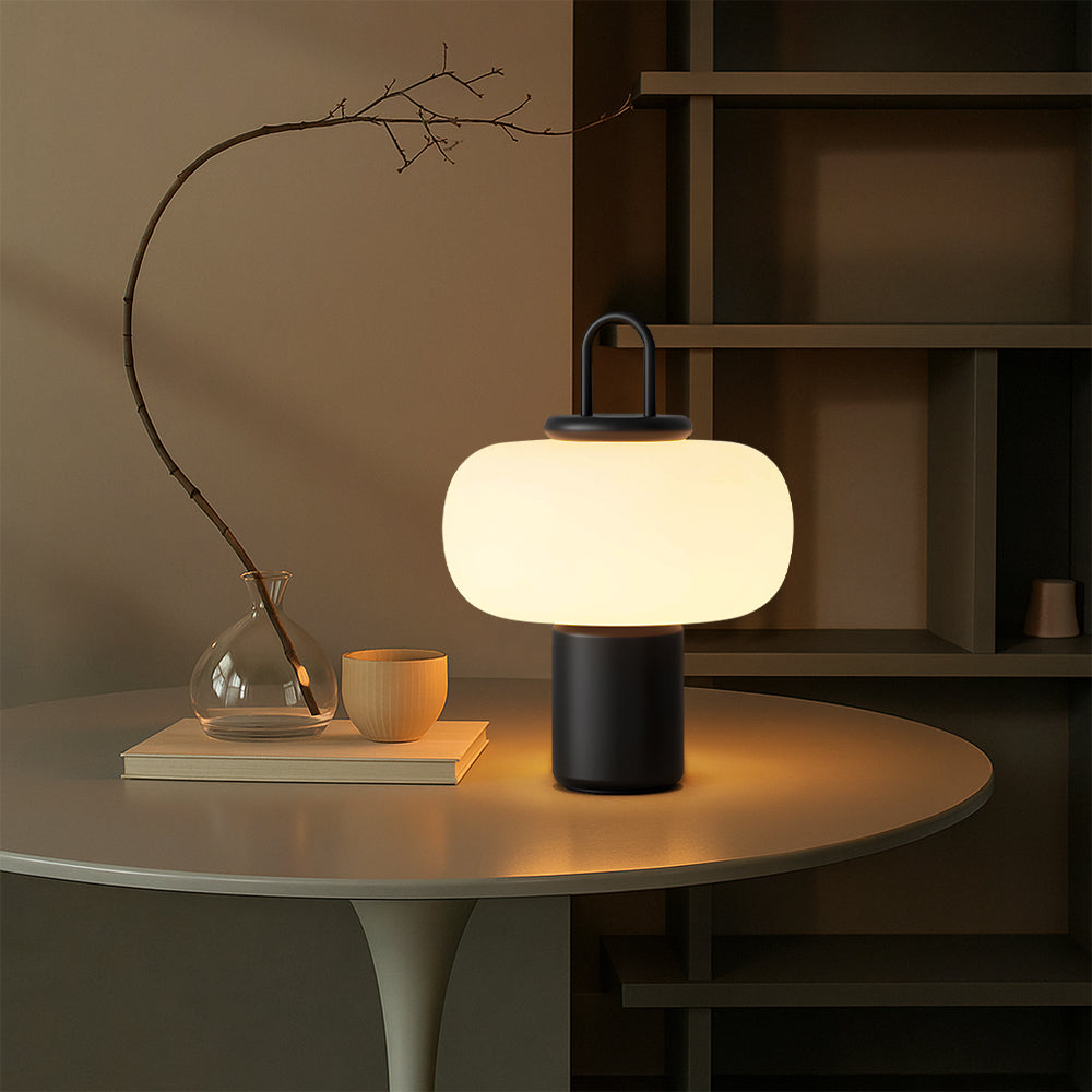 Mienel Novara Nordic Minimalist Table Lamp for Nightstand