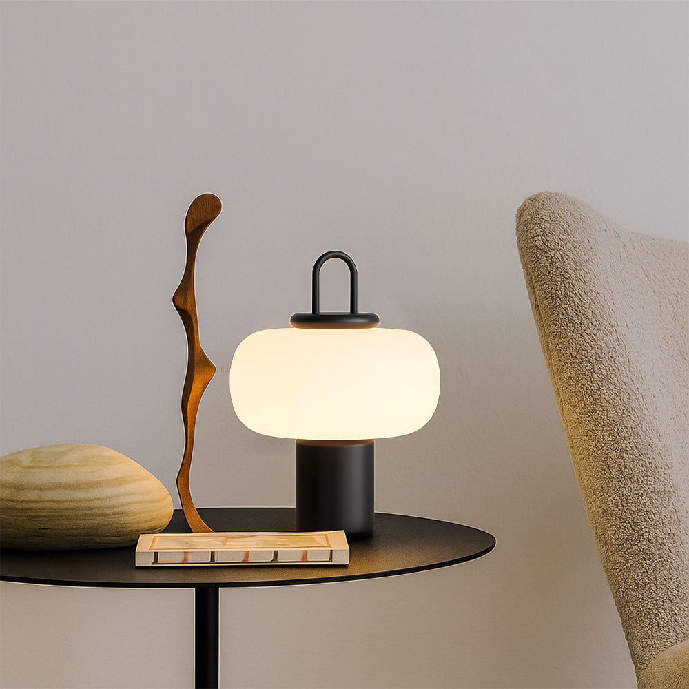Mienel Novara Nordic Minimalist Table Lamp for Nightstand