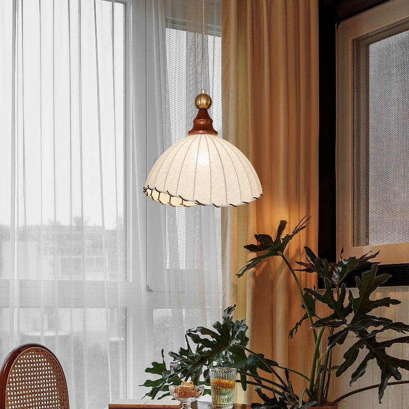 Mienel Liora | Modern Fabric Pendant Light For Dining Room