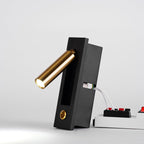 Astrae Flush Mount Bedside Wall Light For Reading And Warmth | Snurv