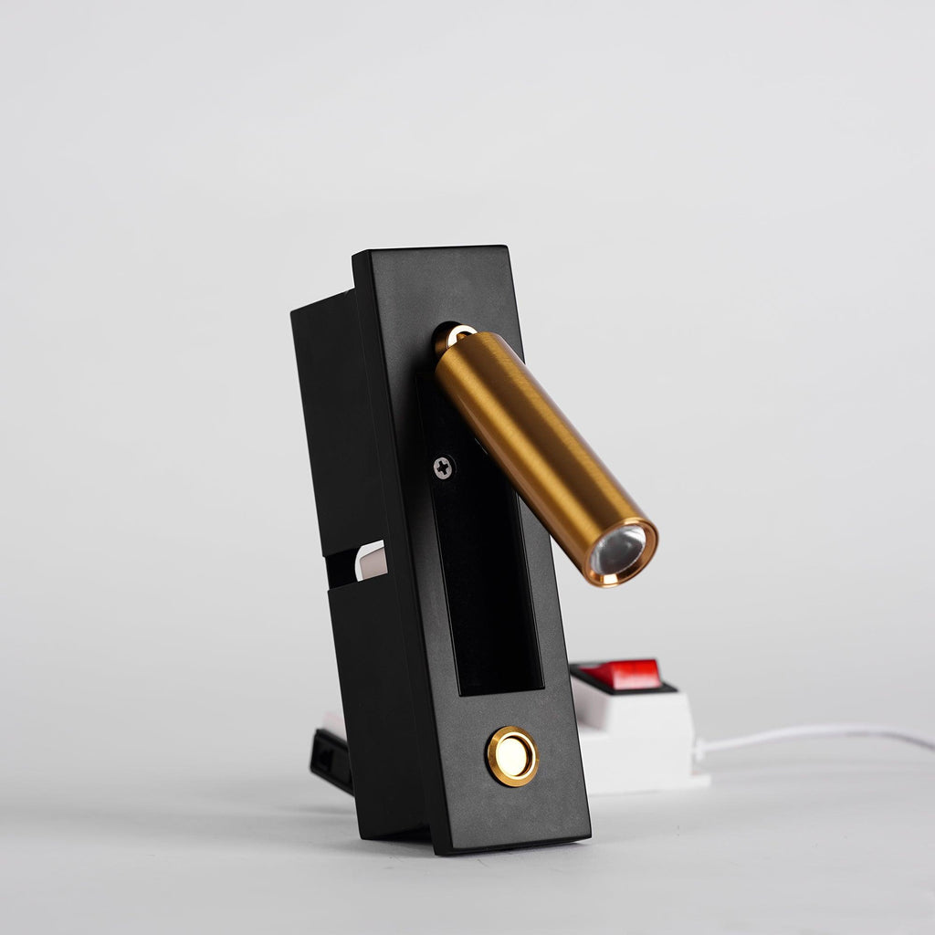 Astrae Flush Mount Bedside Wall Light For Reading And Warmth | Snurv