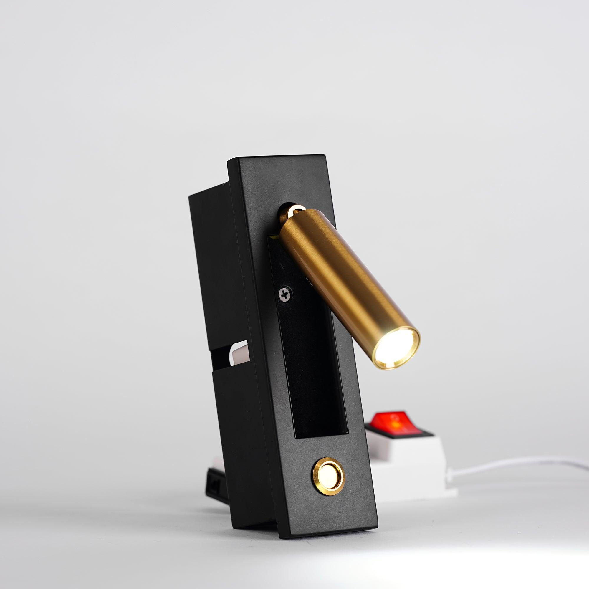 Astrae Flush Mount Bedside Wall Light For Reading And Warmth | Snurv