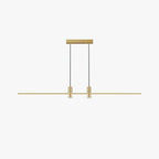Mienel NovaLine Minimal Rectangular LED Pendant Lamp for Dining Tables