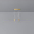 Mienel NovaLine Minimal Rectangular LED Pendant Lamp for Dining Tables