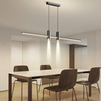Mienel NovaLine Minimal Rectangular LED Pendant Lamp for Dining Tables