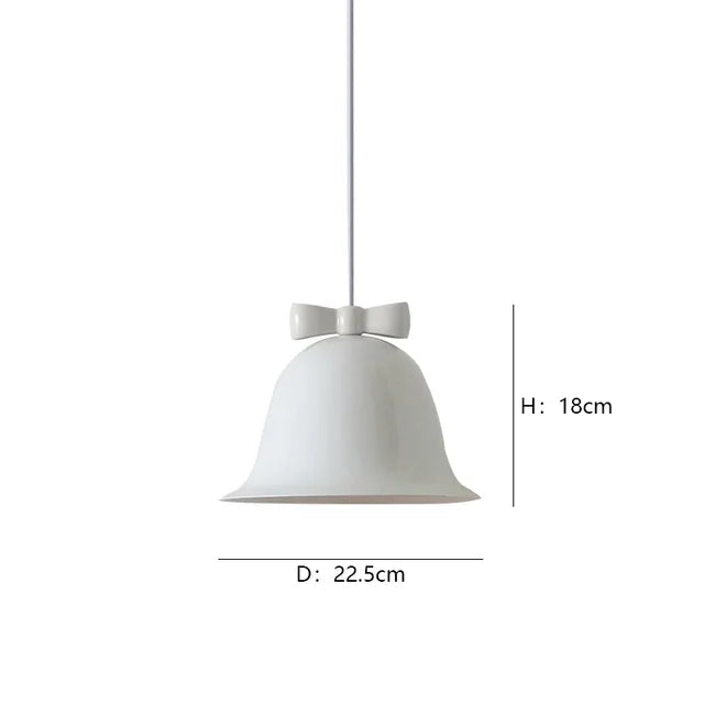 Mienel Elara Arc Pendant Light for Living Spaces with Modern Silhouette