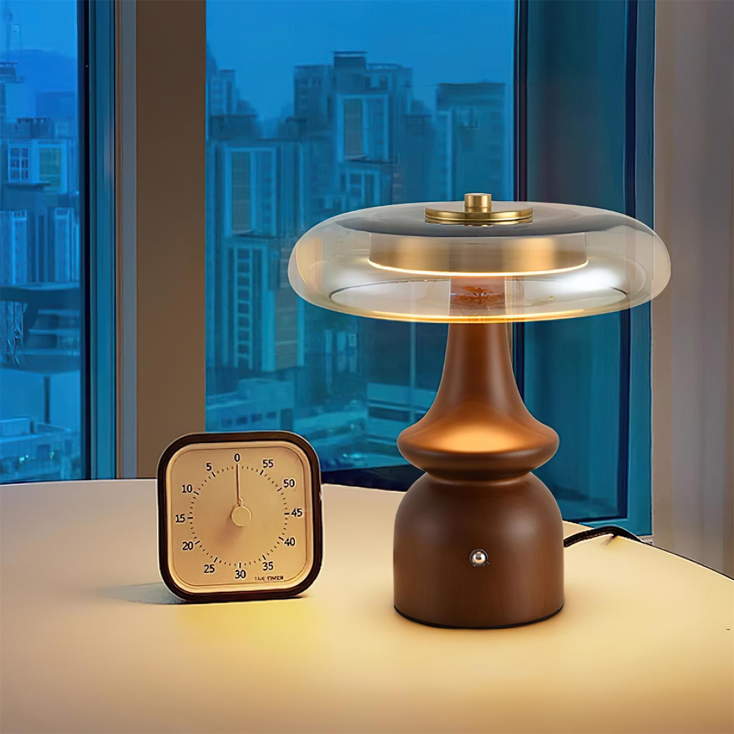 Mienel NovaLume Minimalist Table Lamp for Ambient Lighting