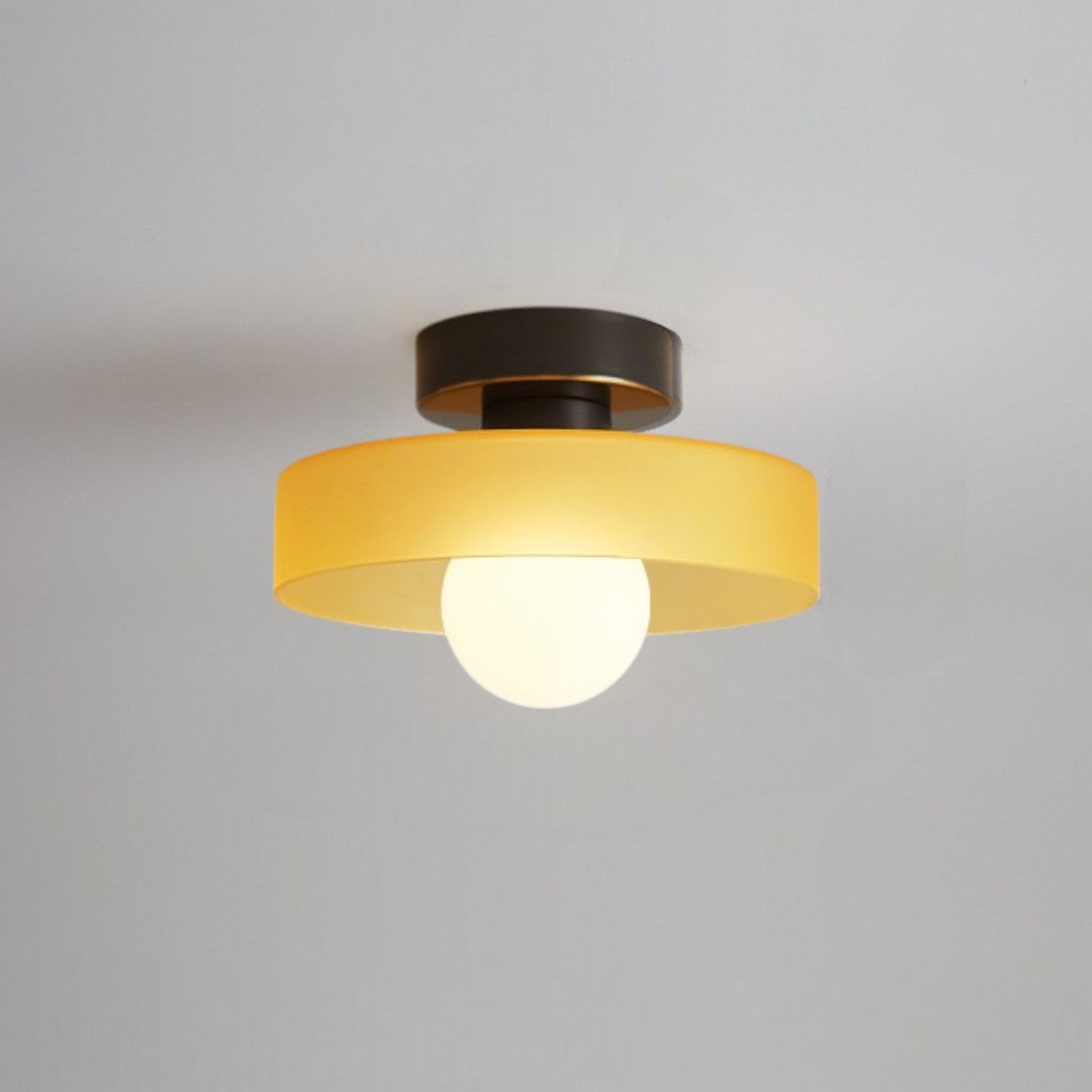 Mienel Novaeon French Bauhaus Geometric Ceiling Light For Modern Homes And Offices