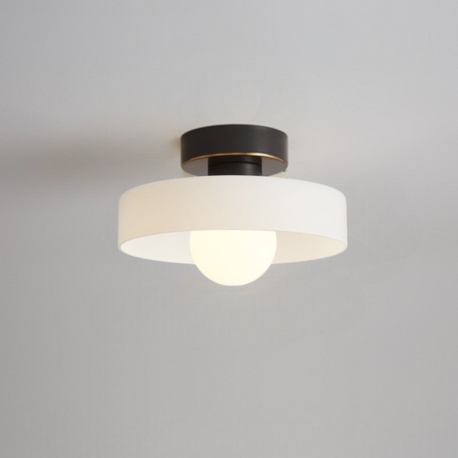 Mienel Novaeon French Bauhaus Geometric Ceiling Light For Modern Homes And Offices