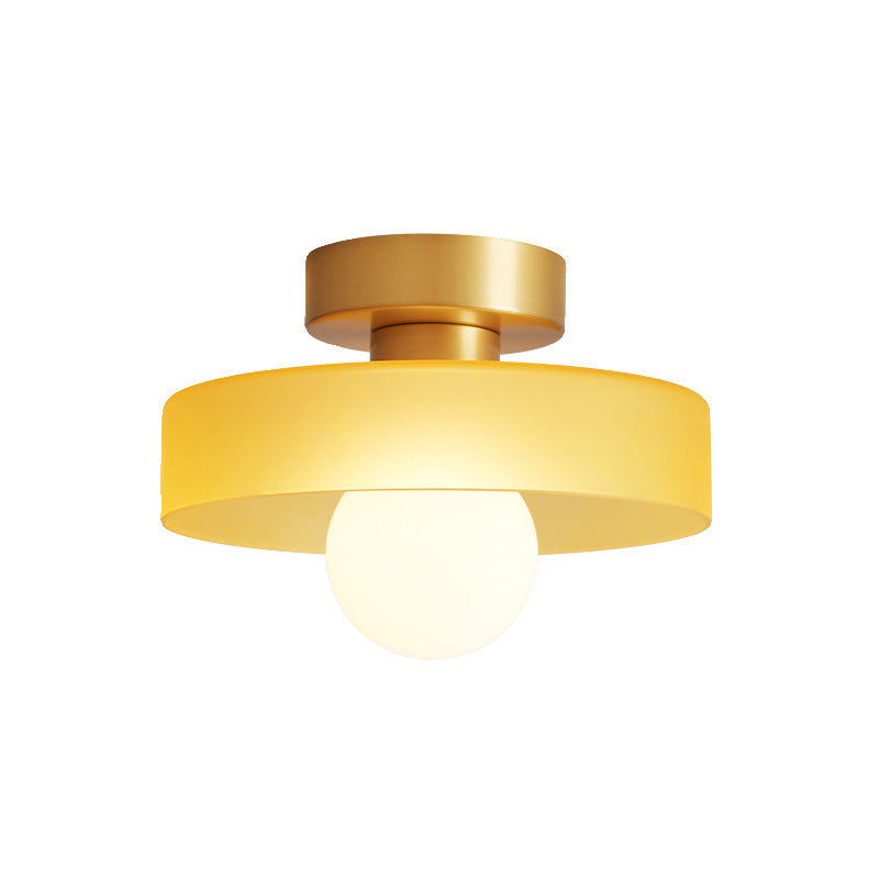 Mienel Novaeon French Bauhaus Geometric Ceiling Light For Modern Homes And Offices