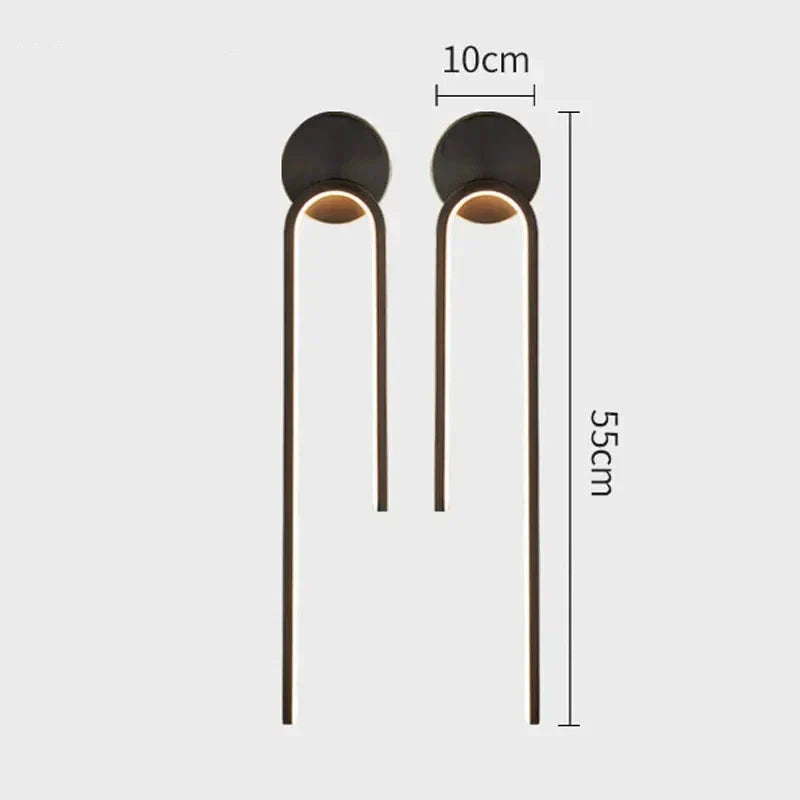 AstraGlow vägglampa för stämningsfull LED-belysning i sovrummet